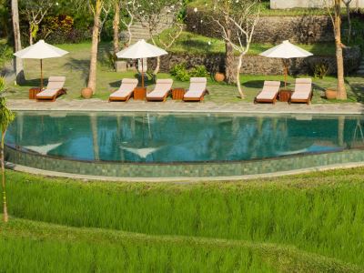 outdoor pool 2 - hotel alaya resort ubud - bali island, indonesia