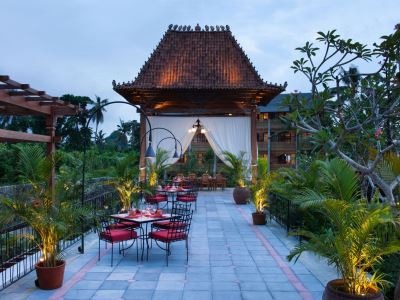 restaurant 3 - hotel alaya resort ubud - bali island, indonesia