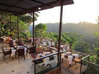 restaurant 1 - hotel kupu kupu barong villas - bali island, indonesia