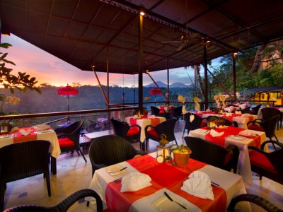 restaurant 2 - hotel kupu kupu barong villas - bali island, indonesia