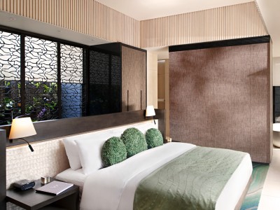 bedroom - hotel w bali - seminyak - bali island, indonesia