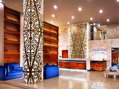 lobby - hotel harper kuta - bali island, indonesia