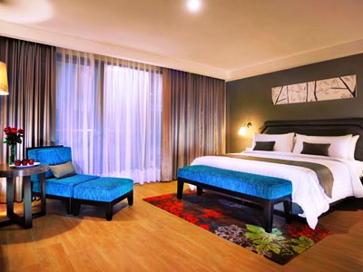 deluxe room - hotel harper kuta - bali island, indonesia
