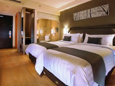 bedroom 1 - hotel harper kuta - bali island, indonesia
