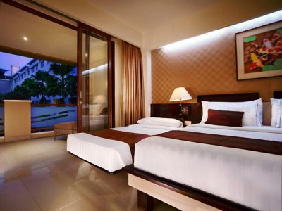 bedroom 1 - hotel aston kuta hotel and residence - bali island, indonesia