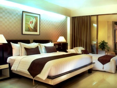 bedroom 2 - hotel aston kuta hotel and residence - bali island, indonesia