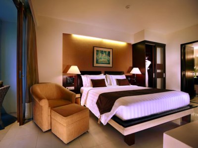 bedroom 3 - hotel aston kuta hotel and residence - bali island, indonesia