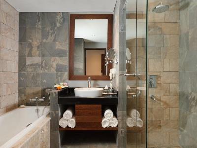bathroom - hotel best western premier agung resort ubud - bali island, indonesia