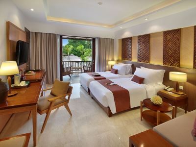 deluxe room 1 - hotel bali niksoma boutique beach resort - bali island, indonesia