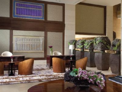 lobby - hotel the mulia - bali island, indonesia