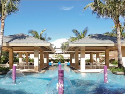 outdoor pool 1 - hotel mulia resort - bali island, indonesia