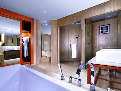 bathroom - hotel the lv8 resort - bali island, indonesia