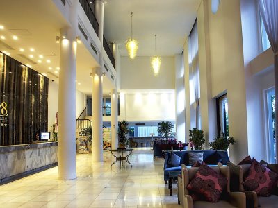 lobby - hotel the lv8 resort - bali island, indonesia