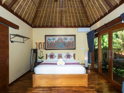 bedroom 1 - hotel the pari sudha - bali island, indonesia
