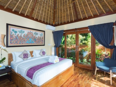 bedroom 2 - hotel the pari sudha - bali island, indonesia