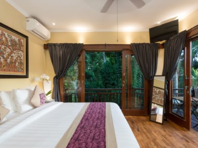 bedroom 3 - hotel the pari sudha - bali island, indonesia