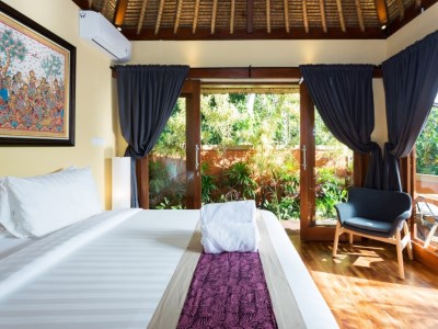 bedroom 6 - hotel the pari sudha - bali island, indonesia