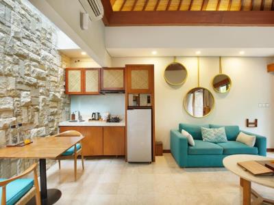 bedroom 3 - hotel aksari villa seminyak - bali island, indonesia