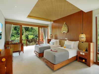bedroom 2 - hotel aksari resort ubud - bali island, indonesia