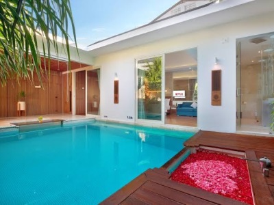 bedroom 3 - hotel ini vie villa - bali island, indonesia