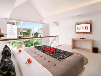 bedroom 3 - hotel aeera villa canggu ini vie hospitality - bali island, indonesia