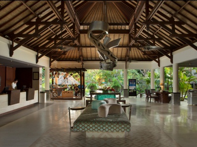 lobby - hotel novotel bali nusa dua - bali island, indonesia