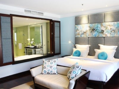 bedroom 1 - hotel novotel bali nusa dua - bali island, indonesia