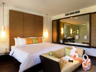bedroom 2 - hotel novotel bali nusa dua - bali island, indonesia