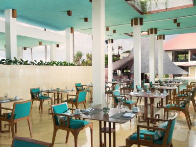 restaurant - hotel sadara resort - bali island, indonesia