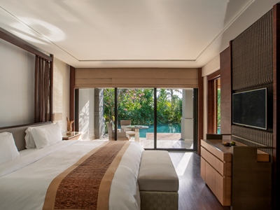 bedroom 1 - hotel ritz-carlton, bali - bali island, indonesia