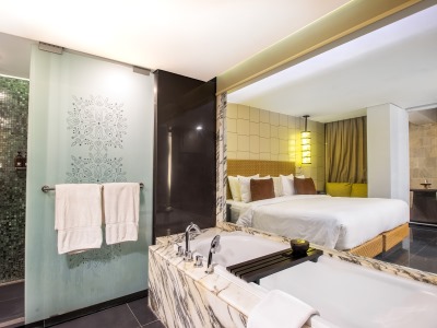 bedroom - hotel the sakala resort bali - bali island, indonesia
