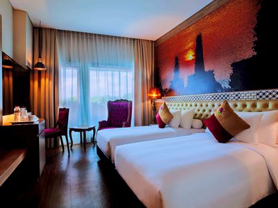 bedroom 1 - hotel grand mercure yogyakarta adi sucipto - yogyakarta, indonesia