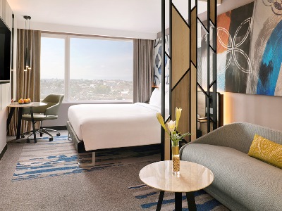 bedroom - hotel novotel suites yogyakarta malioboro - yogyakarta, indonesia