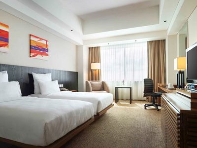 bedroom - hotel novotel balikpapan - balikpapan, indonesia