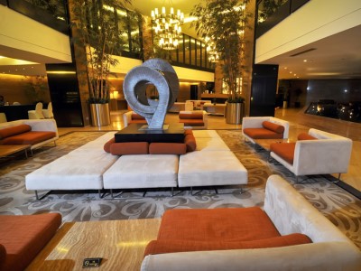 lobby - hotel grand jatra hotel balikpapan - balikpapan, indonesia