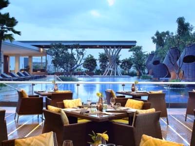 restaurant - hotel hilton bandung - bandung, indonesia