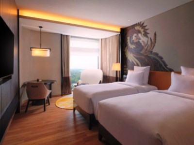 bedroom 1 - hotel pullman bandung grand central - bandung, indonesia