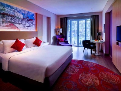 bedroom 1 - hotel grand mercure bandung setiabudi - bandung, indonesia
