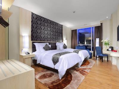 bedroom - hotel aston batam hotel and residence - batam, indonesia