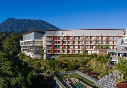 exterior view - hotel pesona alam resort and spa - bogor, indonesia