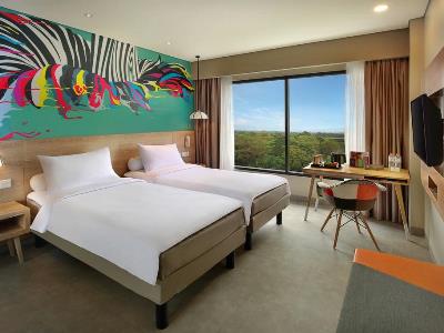 bedroom 1 - hotel ibis styles bogor raya - bogor, indonesia
