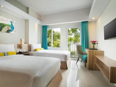 bedroom 1 - hotel swiss belcourt bogor - bogor, indonesia