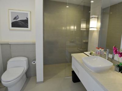 bathroom - hotel swiss-belhotel jambi - jambi, indonesia