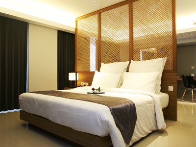bedroom 2 - hotel crown prince - surabaya, indonesia