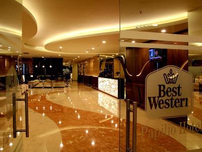lobby - hotel best western papilio - surabaya, indonesia