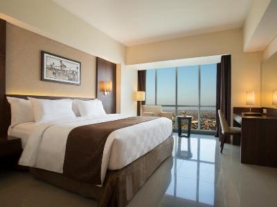 bedroom - hotel best western papilio - surabaya, indonesia