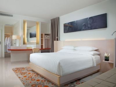 bedroom 1 - hotel fairfield by marriott surabaya - surabaya, indonesia