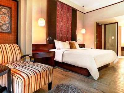 bedroom - hotel novotel lombok - lombok, indonesia