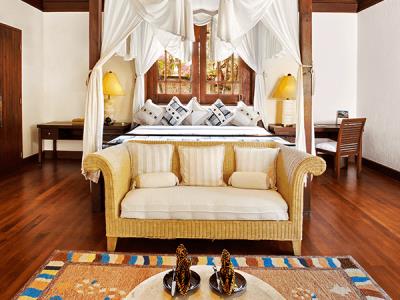 bedroom - hotel oberoi beach resort lombok - lombok, indonesia