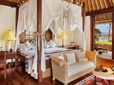 bedroom 1 - hotel oberoi beach resort lombok - lombok, indonesia